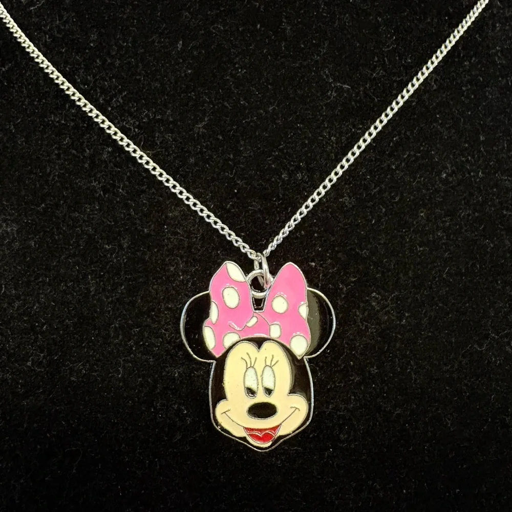Minnie Mouse Pendant Necklace